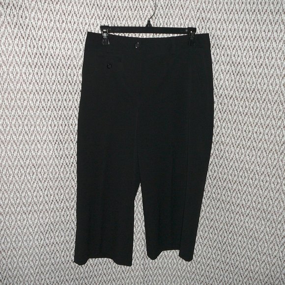 Talbots Black Capri Pants size 8 - Picture 12 of 14